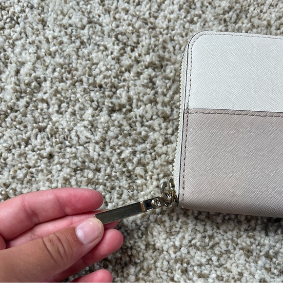 Kate Spade New York | Cement & Tusk Cameron Street Lacey Leather Wallet - Picture 3 of 13